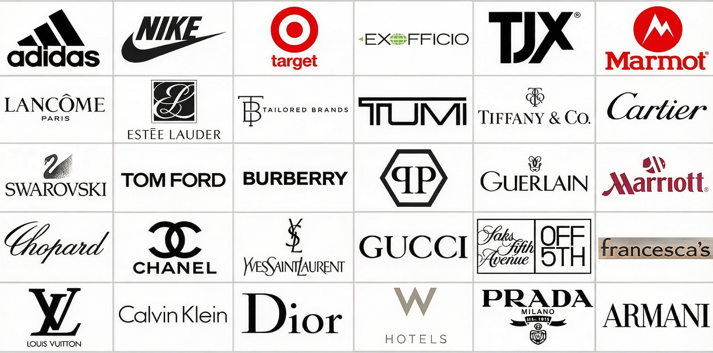 Global brands we work with