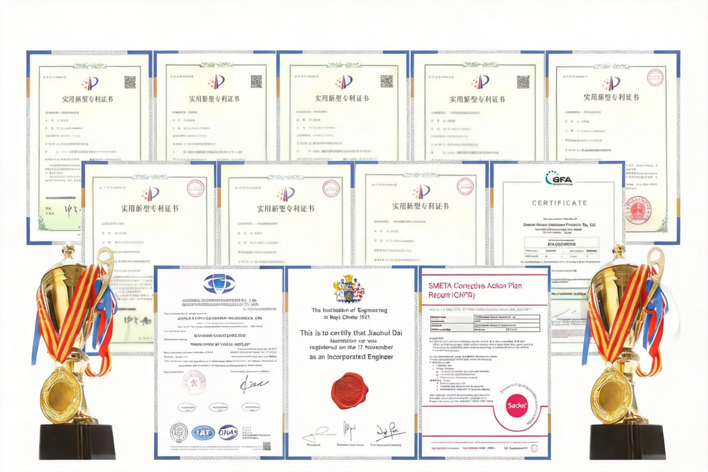 Honors & Certifications Collection